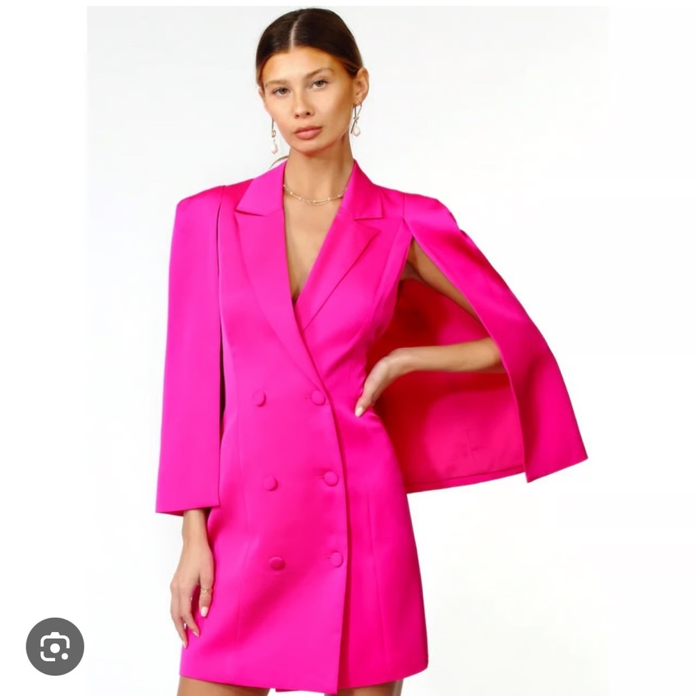 Adelyn Rae Fuchsia Dress